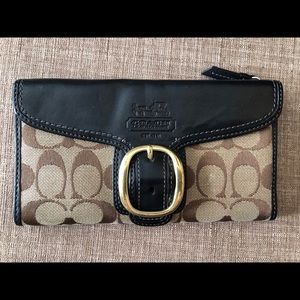 Coach Leatherware wallet.
